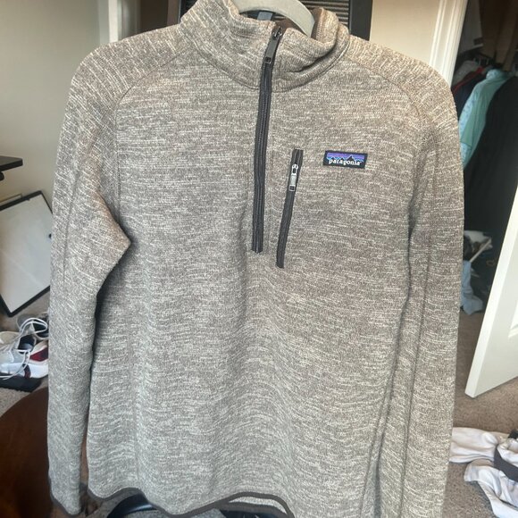 The North Face Brown Quarter Zip Pullover Men’s - Picture 1 of 4